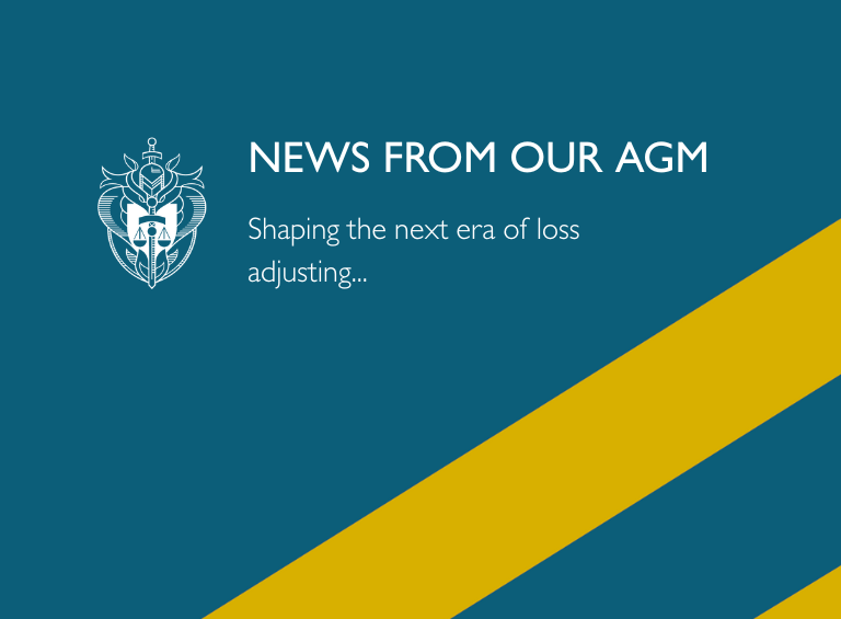 Announcing Charter changes and new President to shape the next era of Loss Adjusting