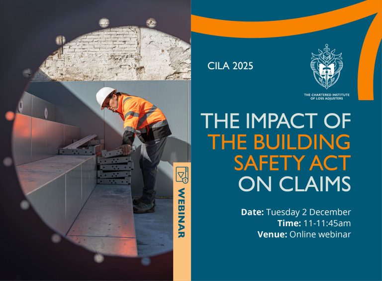 Upcoming Webinar: The Impact of the Building Safety Act 2022 on Claims